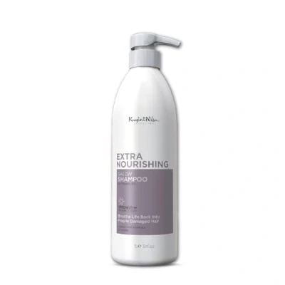 Image of Knight &amp; Wilson Salon Size Professional Extra Nourishing Shampoo 1000ml. Actively moisturises nourishes dry, fragile, thin, damaged on all hair types. With Vitamin B5