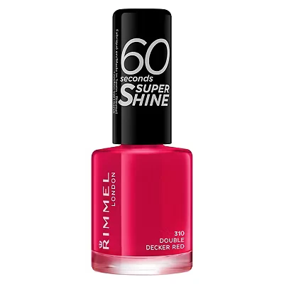 Image of Rimmel 60 Seconds Super Shine Nail Polish, 8ml