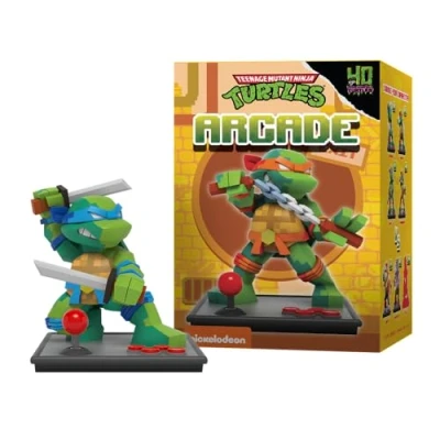 Image of Mighty Jaxx Arcade: Teenage Mutant Ninja Turtles Blind Box Toy Collectible Figurines One Pack Contains Random Figure