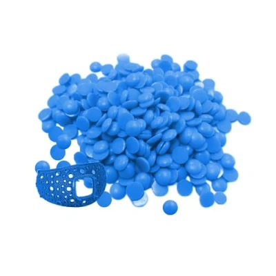 Image of SKYPRO 200g Blue Injection Wax Beads Jewelry Making Molding Materials Casting for DIY &amp; Craft