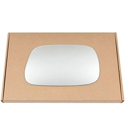 Image of Less4spares Wing Mirror Glass Right Compatible with Toyota Corolla 2001 2004 STICK ON Driver Off Side Convex