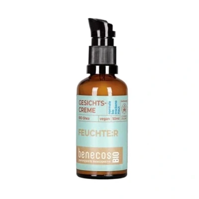 Image of BenecosBIO Face Cream Organic Shea Moisture: Her Vegan Dermatologically Tested
