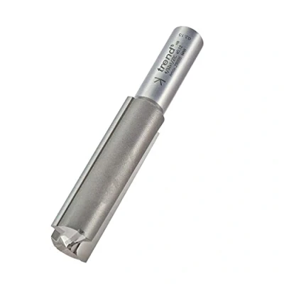 Image of Trend Professional Two Flute Router Cutter Bit, 1/2 Inch Shank, 19.1mm Cut Diameter &amp; 63mm Length, Tungsten Carbide Tipped, 4/52X1/2TC