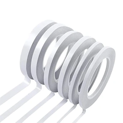 Image of YISUMEI Double Sided Tape 6 Rolls 4 Sizes Adhesive Sticky Craft each roll 25 meters Long,Wide 6mm/9mm/12mm/15mm