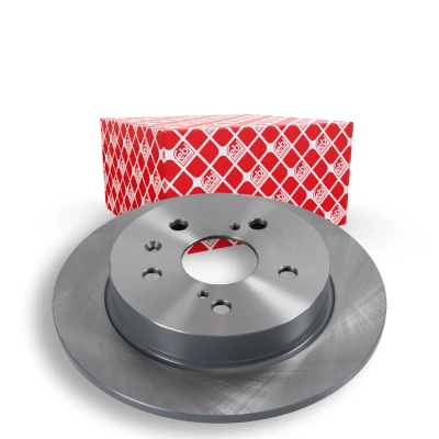 Image of 5561155L00, 5561155L01 Brake disc FEBI BILSTEIN 108495 Rear Axle 278mm 9mm 5 Hole 114,3mm solid Coated SUZUKI: SX4 I Hatchback, FIAT: Sedici