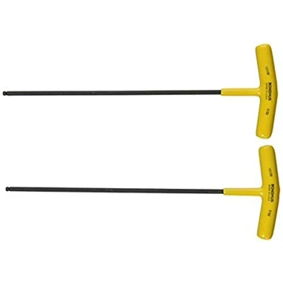 Image of Bondhus 13109 5/32&quot; Ball End Tip Graduated Length T Handle with ProGuard Finish, 9.1&quot;, 2 Piece