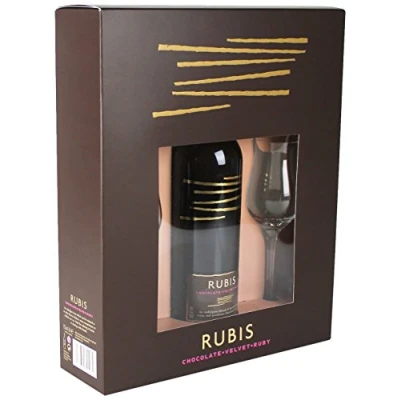 Image of Rubis Chocolate Wine Gift Set 50 cl Non Vintage, 15% ABV