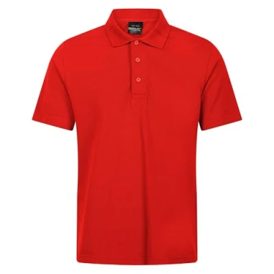 Image of Regatta Professional Men&#039;s 65/35 SS Polo Top Classic Red, Size: XS