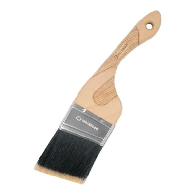 Image of ROLLINGDOG Cutting In Brush 3 Inch Angled Paint Brushes for and Edging (Stiff No Loss Bristle Filaments)