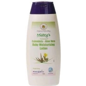 Image of The House of Mistry Organic Potenised Calendula Aloe Vera Baby Moisturising Lotion