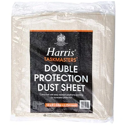 Image of 12ft x 9ft Cotton Dustsheet