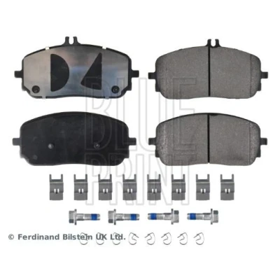 Image of 0004201203, 0004203005, 0004203905, 0004204802, 0004205403 Brake pad set BLUE PRINT ADBP420081 MERCEDES BENZ: A Class, CLA Coupe, GLE