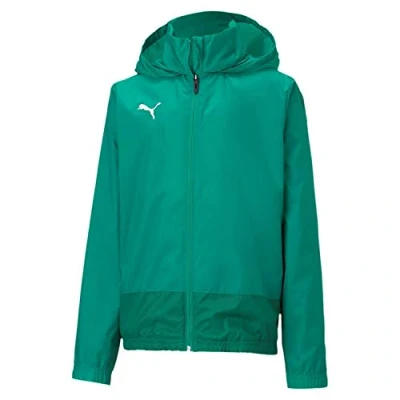 Image of Puma Teamgoal 23 Training Rain Jacket Jr Pepper Green Power Green, 116