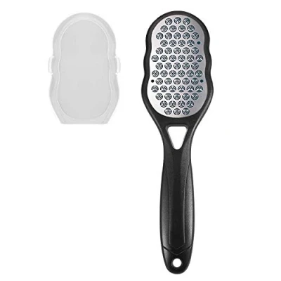 Image of Foot Rasp Hard Skin Remover, Dead Remover for Feet with Dander Container, Premium Stainless Steel Care Callus Shaver Dry Wet Heel Callus, Dead, Cracked