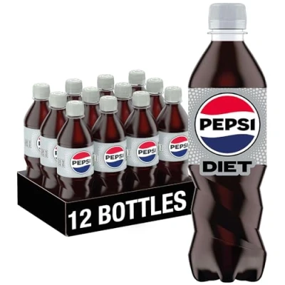 Image of Pepsi Diet Cola, 12 x 500ml