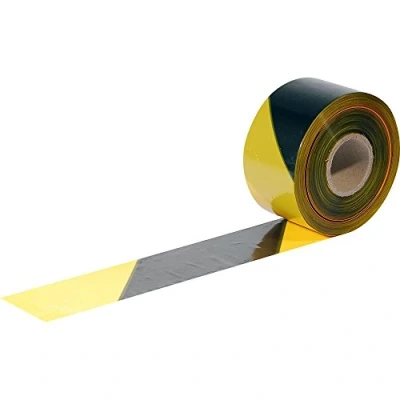 Image of Smartbox Pro Barrier Tape in Dispenser Box 70mmx500m Yellow and Black Ref 165102266