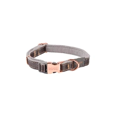 Image of Rogz Dog Urban Classic Collar, Dove Grey, Small