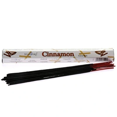 Image of Stamford Premium Hex 37122 Incense Sticks Cinnamon Spiritual Insensé Zen Meditation Gifts Organic Insense Insencesticks Rituals Fragrance