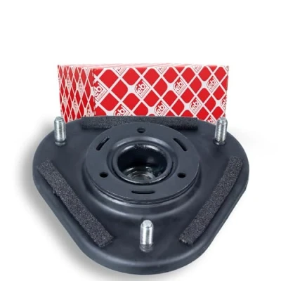 Image of 4860902100, 4860902130, 4860912420 Top strut mount FEBI BILSTEIN 106452 Front Axle with ball bearing Elastomer TOYOTA: Corolla IX Station Wagon