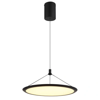 Image of Suna Pendant Ceiling Light Matt Black LED 3000K