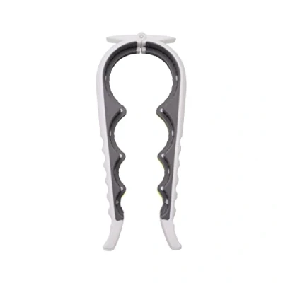 Image of Adems Jar Opener Bottle and Ring Pull Can for Weak Hands, Arthritis Elderly Children, Grey