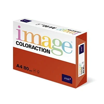 Image of Coloraction Antalis 838A 080S 16 Copy Paper DIN A4 London Brick Red 80 g/m2