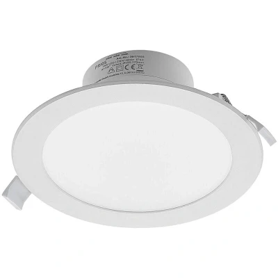 Image of Prios LED recessed spotlight Rida, 19 cm, 18 W, CCT, dimmable