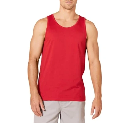 Image of Amazon Essentials Men&#039;s Slim Fit Vest, Red, XXL