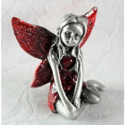 Image of LEONARDO LP12180 Pewter Birthstone Fairies Multi color Accessory, January