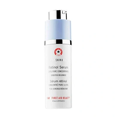 Image of First Aid Beauty FAB Skin Lab Retinol Serum .25% Pure Concentrate, Anti Ageing for Sensitive 28.3 g