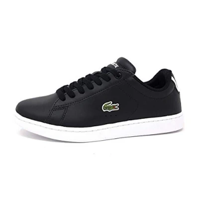 Image of Lacoste Women&#039;s Carnaby EVO BL 1 SPW Sneakers, Black, 4.5 UK