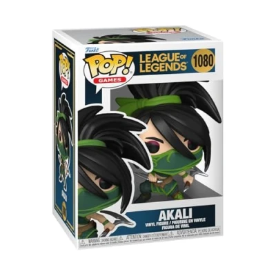 Image of Funko POP! Games: LoL Akali League Of Legends Collectable Vinyl Figure Gift Idea Official Merchandise Toys for Kids &amp; Adults Video Games Fans Model Collectors and Display