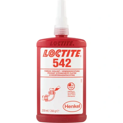 Image of Loctite 542 Medium Strength Thread Sealant 250ml