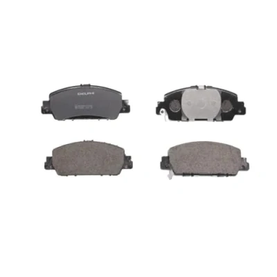 Image of 45022T4NH01, 45022T6MH02 Brake pad set DELPHI LP3243 with acoustic wear warning anti squeak plate without accessories HONDA: HR V II