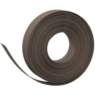 Image of vidaXL Garden Edgings 3 pcs Brown 10 m cm Polyethylene