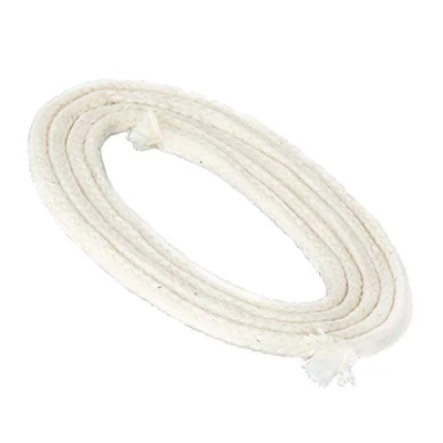 Image of Nklaus 5 meter wick with glass fibre insert round Ø 6mm for melting light spirit lamp oil purified paraffin permanent garden torch 1259