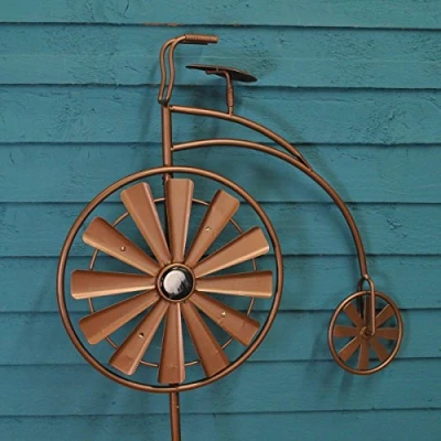 Image of Penny Farthing Windspinner Light (Solar) by Smart Solar