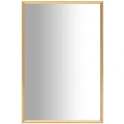 Image of vidaXL Mirror Gold 60x40 cm