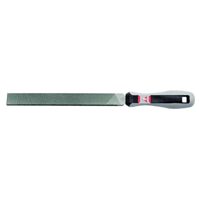 Image of Bellota 4002 6 FIN. MB Flat Straight Mechanic&#039;s File with Bi Material Handle inches, Fine