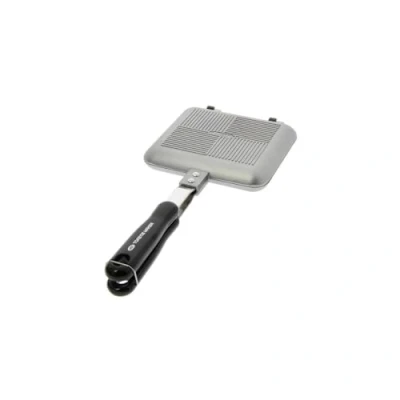 Image of NGT Bankside Sandwich Toaster Gun Metal (Small) Camping cutlery