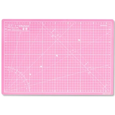 Image of Elan Cutting Mat A3 Pink and Purple, 5 Ply Craft Mat, Self Healing Board Craft, Art 44 x 30, Dressmaking Accessories for Sewing, Quilting, Crafting