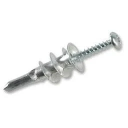 Image of Centurion FA233P Metal Plasterboard Speed Plugs, Multi Colour, 35 mm, Set of 10 Pieces