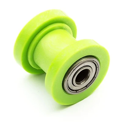 Image of Pit Bike Chain Roller Wheel In Green For 110cc 125cc 140cc