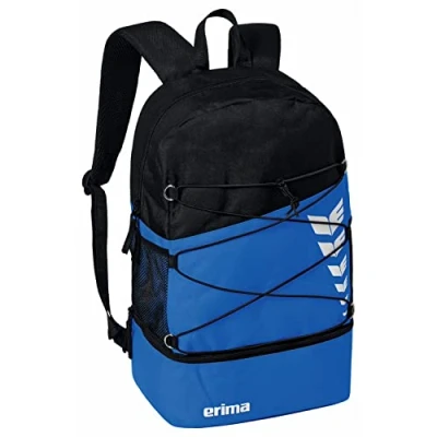 Image of Erima Unisex&#039;s Wings SIX Backpack, New Roy/Black, 30x18x45
