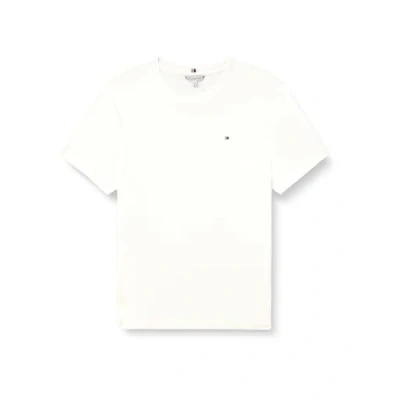 Image of Tommy Hilfiger Women’s Short Sleeve Slim Cody Cotton T Shirt, White (Ecru), 22