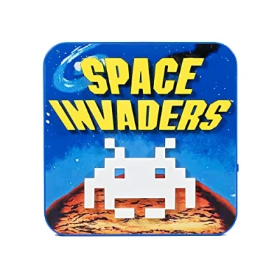 Image of Numskull Space Invaders 3D Lamp Wall Light Ambient Lighting Gaming Accessory for Bedroom, Home, Study, Office, Work Official Merchandise