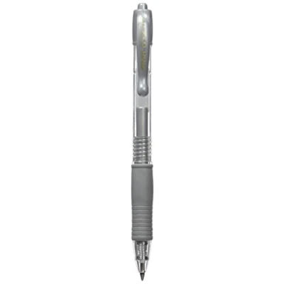 Image of Pilot G2 07 Metallic Gel Ink Ballpoint Pens Pack of 3 Silveraa