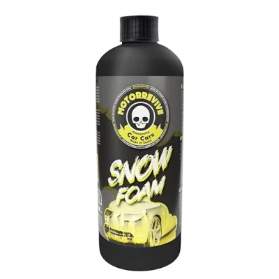 Image of Motorkit Motorrevive Shampooing Car Care 500 ml Snow Foam Yellow Cleaner for Pressure Washer and Pump