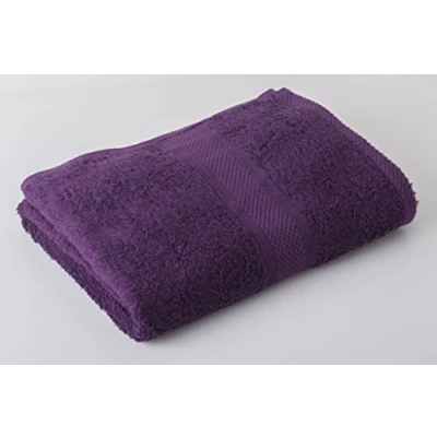 Image of Terri Towelling 12 x Purple Luxury 100% Egyptian Cotton Hairdressing Towels Salon Beauty 50x85cm