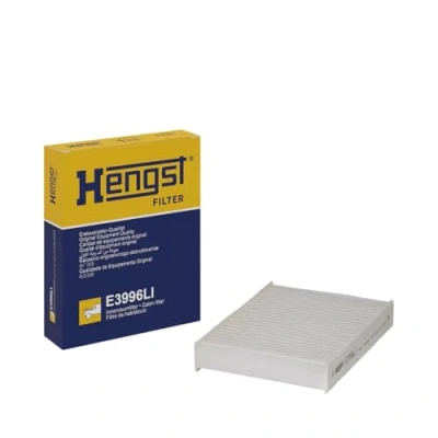Image of B000975480 Pollen Filter HENGST E3996LI 195mm 145mm 30mm TOYOTA: Aygo, CITROËN: C1 II, PEUGEOT: 108 Hatchback
